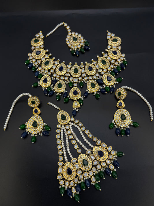 Maharani Kundan Set-Bs011