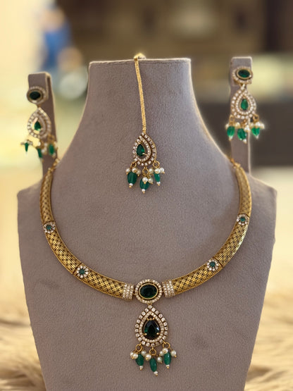 Goldplated Necklace Set-Ns114