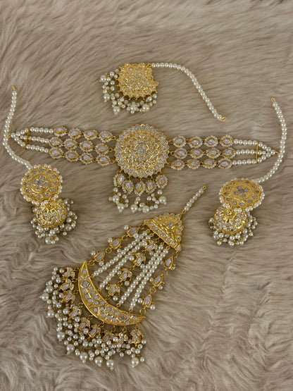 Kundan Choker Set-Bs68