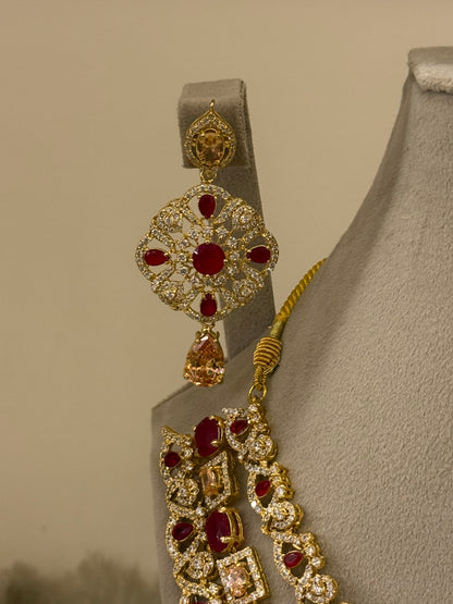 Goldplated Bridal Set-Bs83