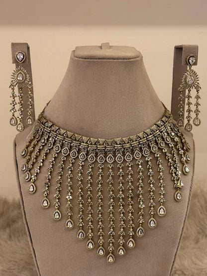 Goldplated bridal set-Bs89