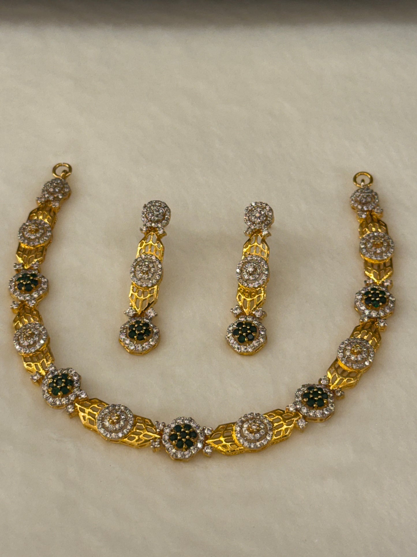 925 Goldplated Necklace Set-SNS57