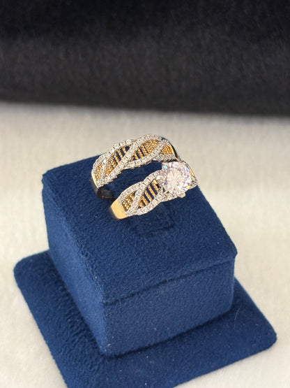 GoldPlated Ring-R153