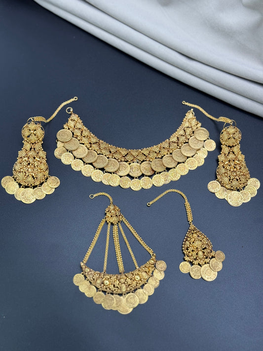 Regalia Coin Bridal Set-Bs2