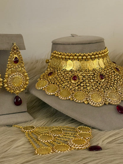Goldplated Bridal Set-Bs97