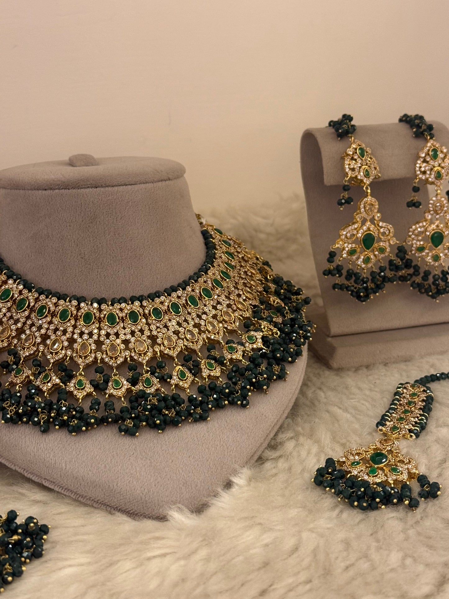 Goldplated bridal set-Bs88
