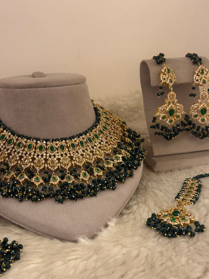 Goldplated bridal set-Bs88