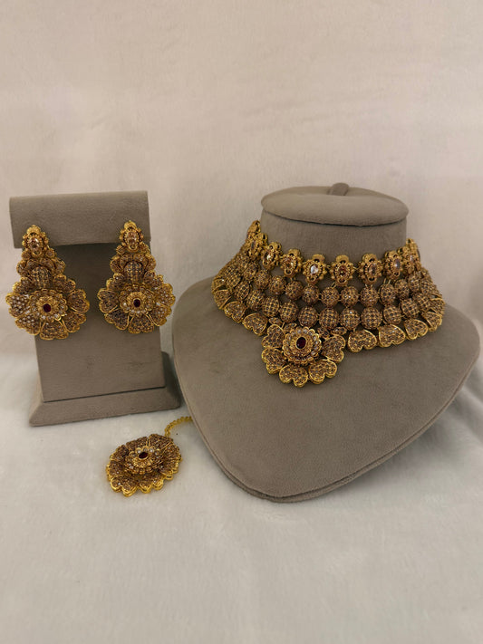 Goldplated Bridal Set-Bs161