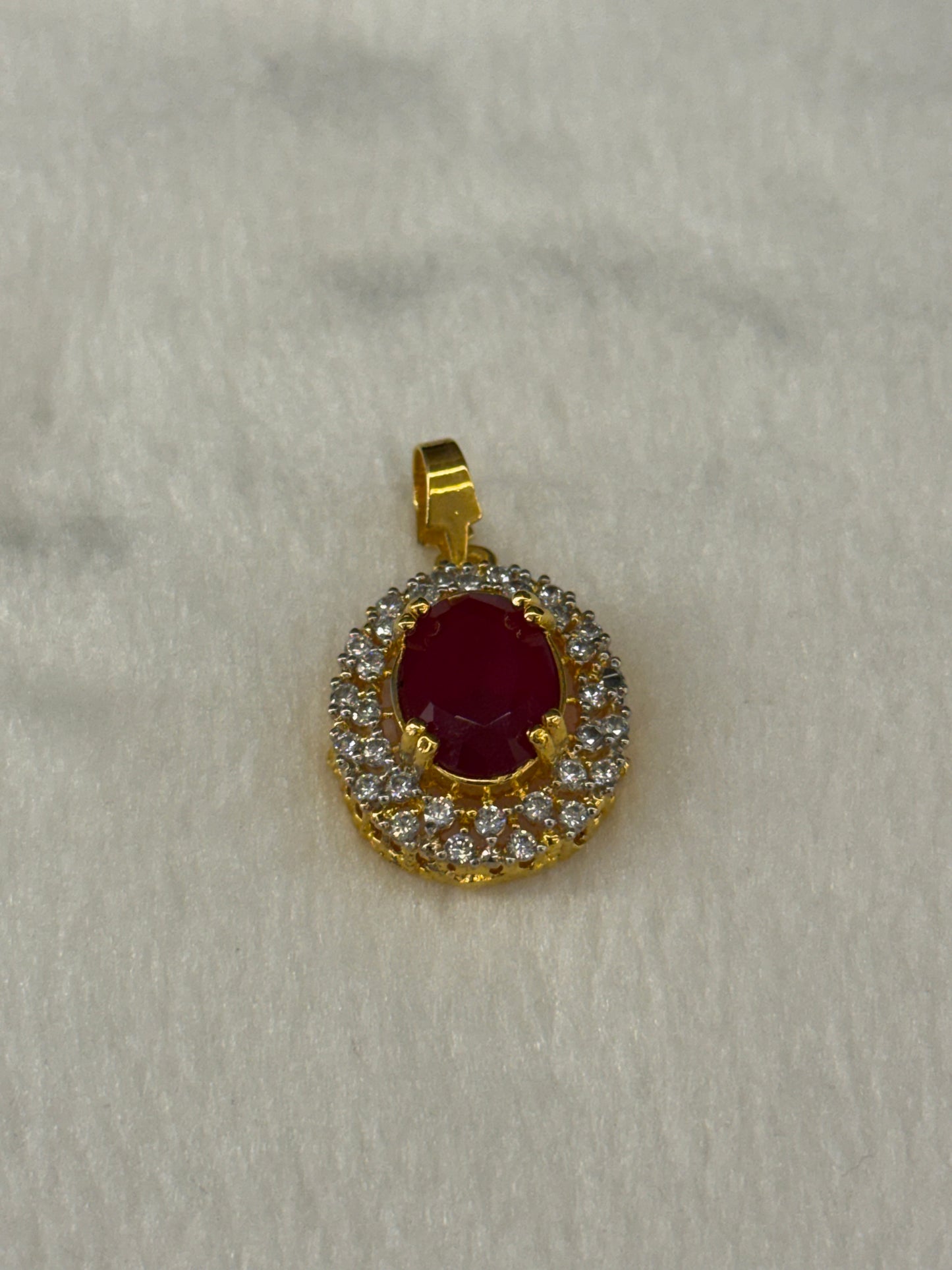 Goldplated Pendant Set-Ps55