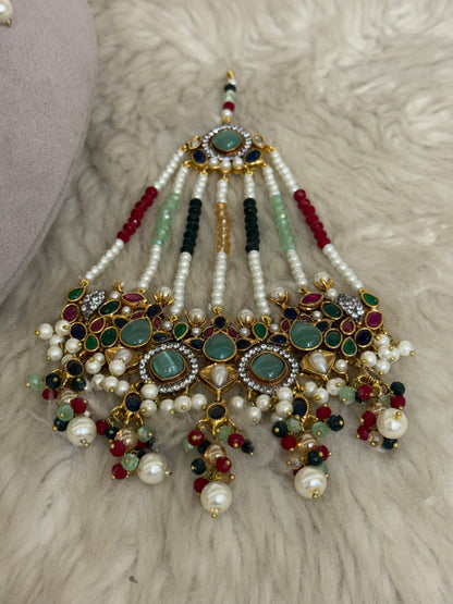 Goldplated bridal set-Bs84