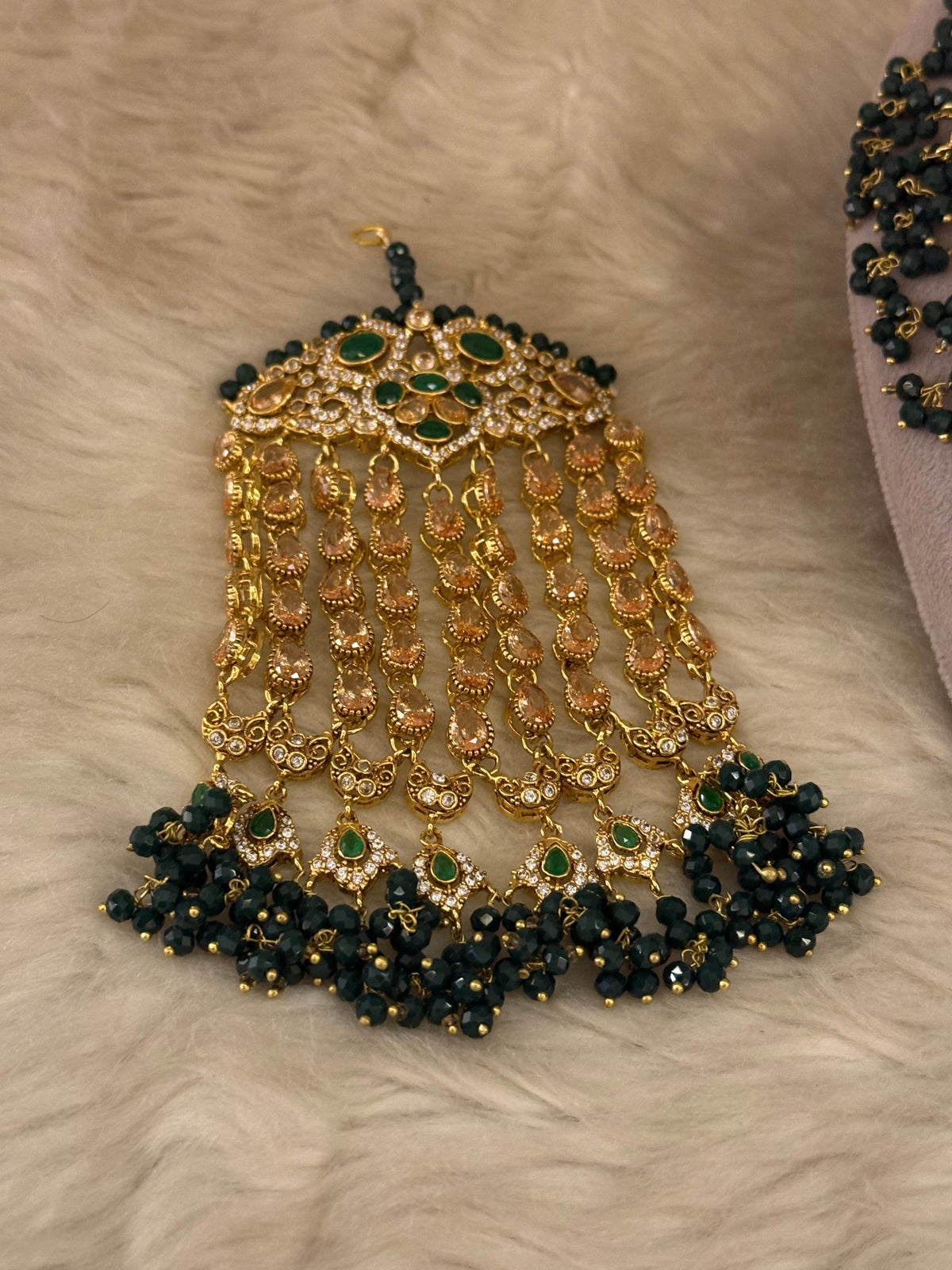 Goldplated bridal set-Bs88