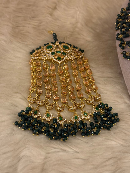 Goldplated bridal set-Bs88