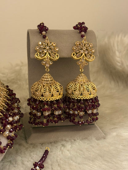 Goldplated Bridal Set-Bs87
