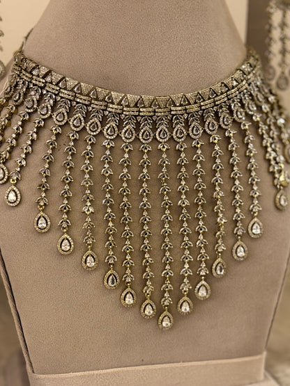 Goldplated bridal set-Bs89