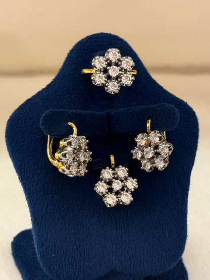Goldplated Pendant Set-Ps70