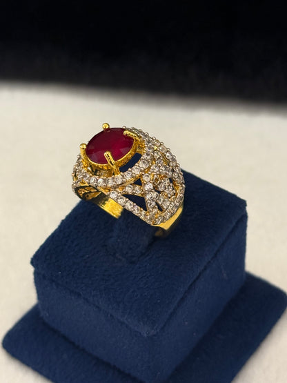 Goldplated Ring-R187