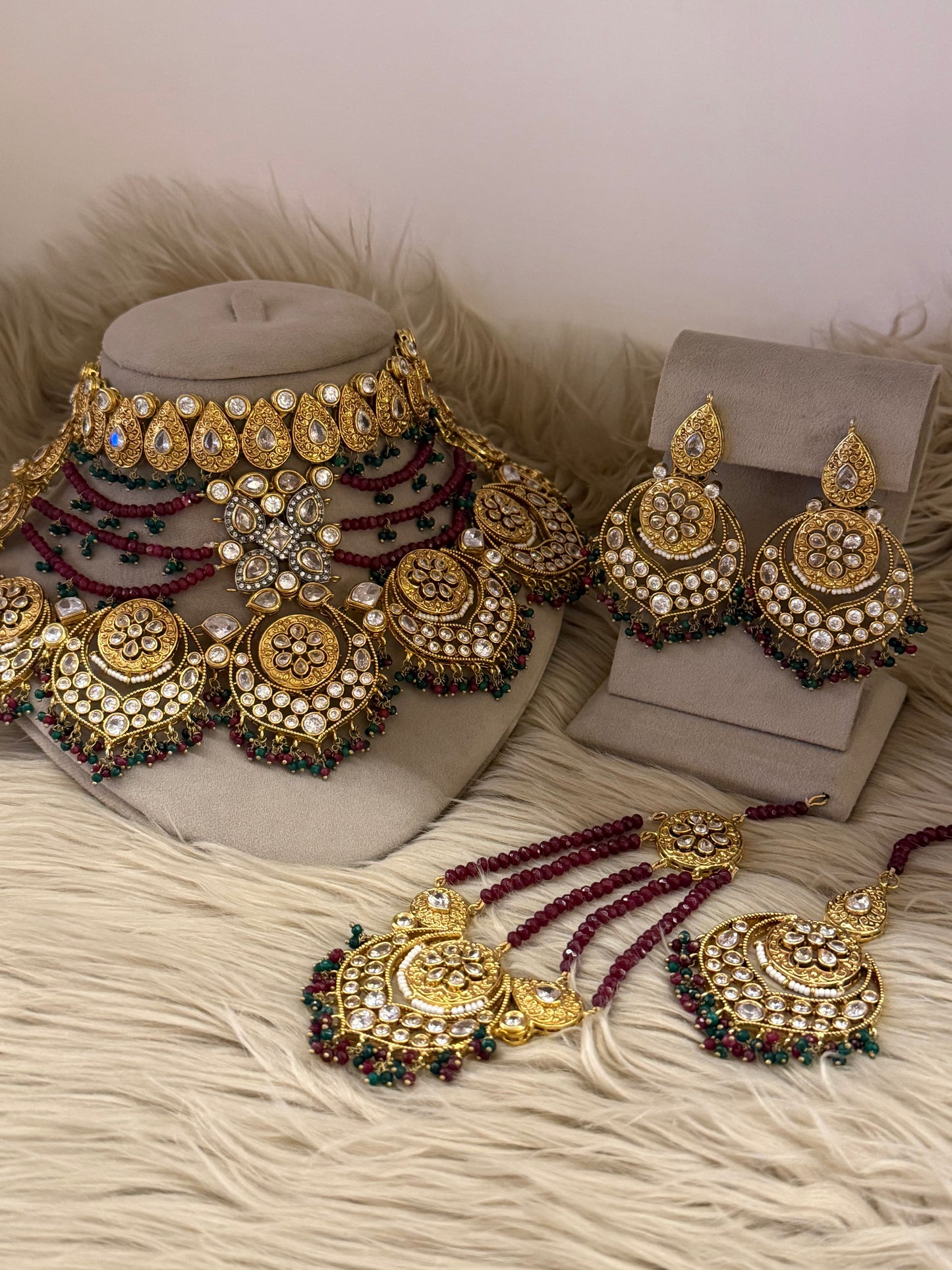 Goldplated Bridal Set-Bs123