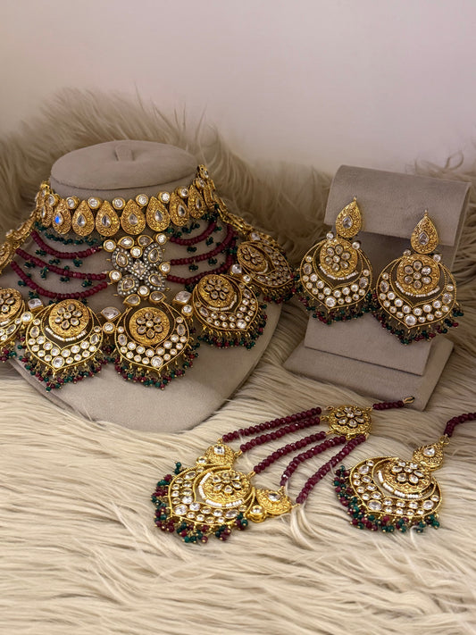 Goldplated Bridal Set-Bs123