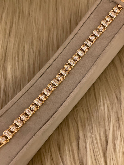 Goldplated Bracelet-Bs72
