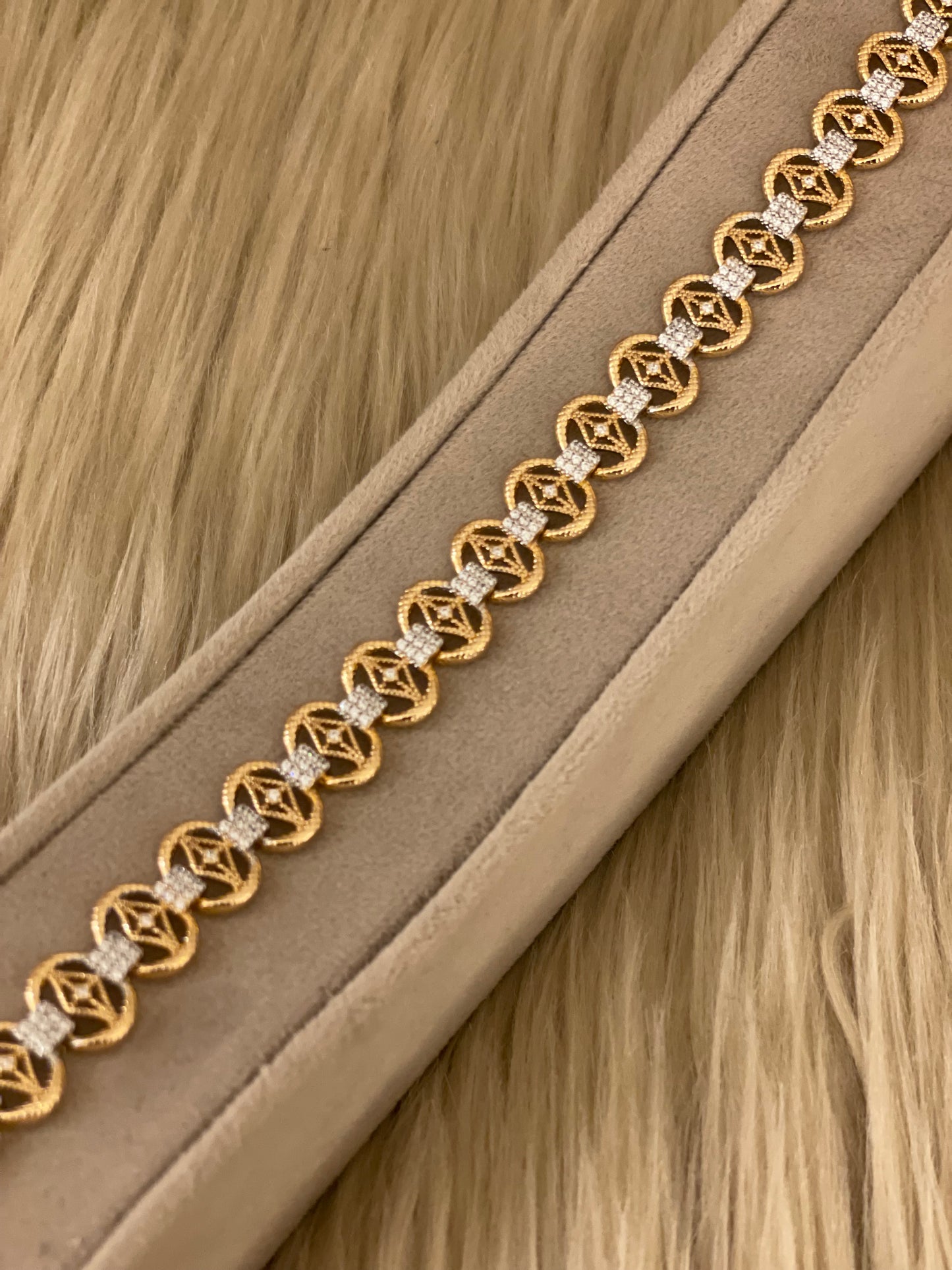 Goldplated Bracelet-Bs62