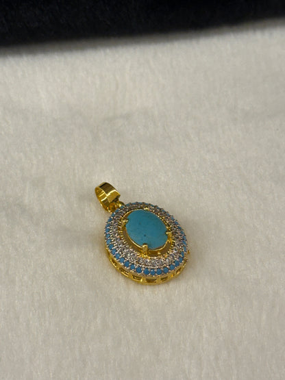 Goldplated Pendant Set-Ps55