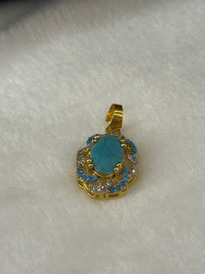 Goldplated Pendant Set-Ps54