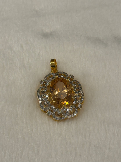 Goldplated Pendant Set-Ps56