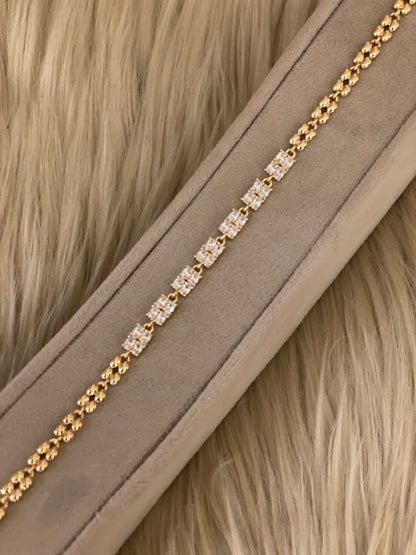 Goldplated Bracelet-Bs76