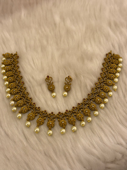 Goldplated Necklace Set-Ns32