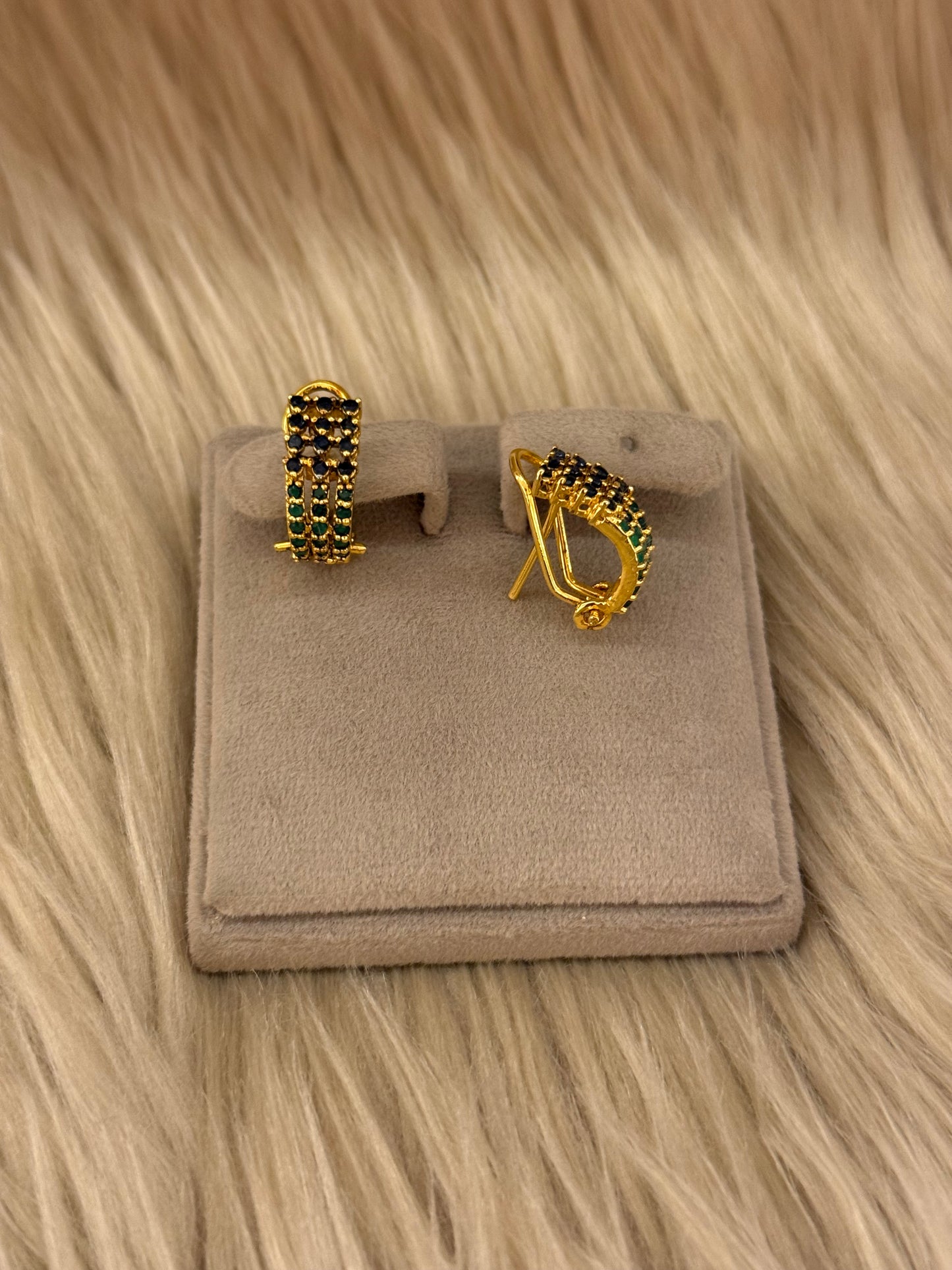 925 Silver GoldPlated Tops-STP136