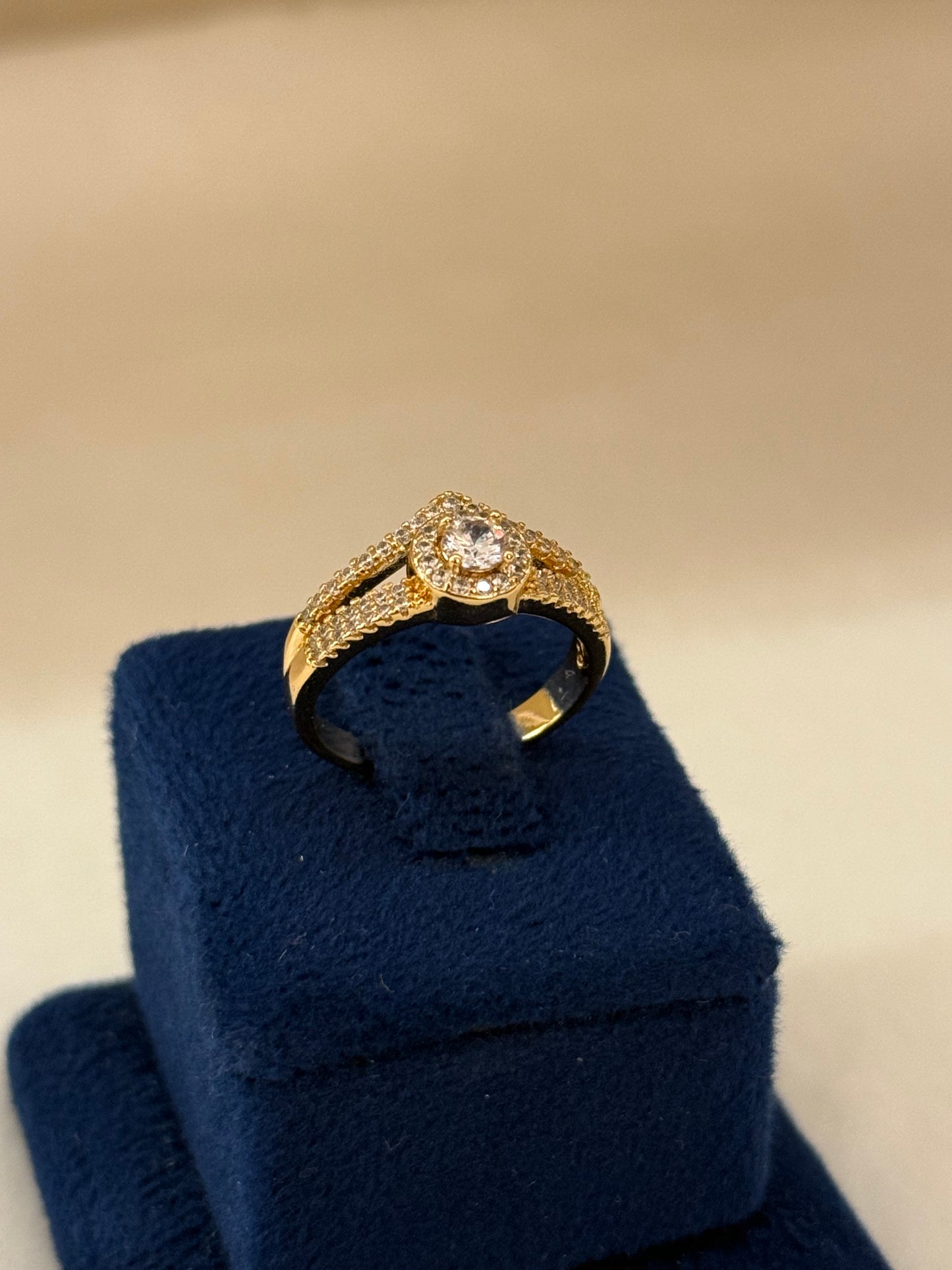 GoldPlated Ring-R255