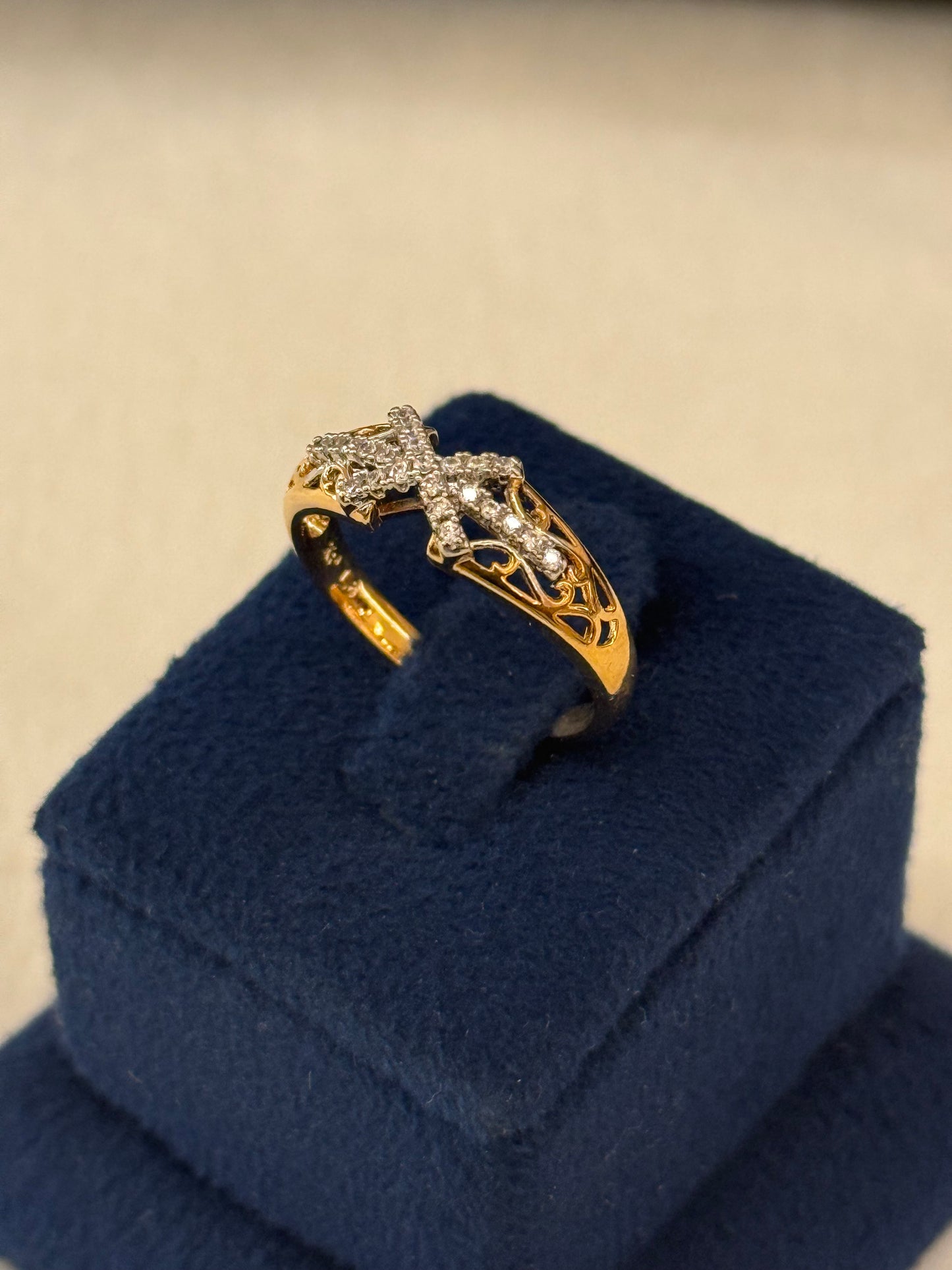 Goldplated Ring-R166