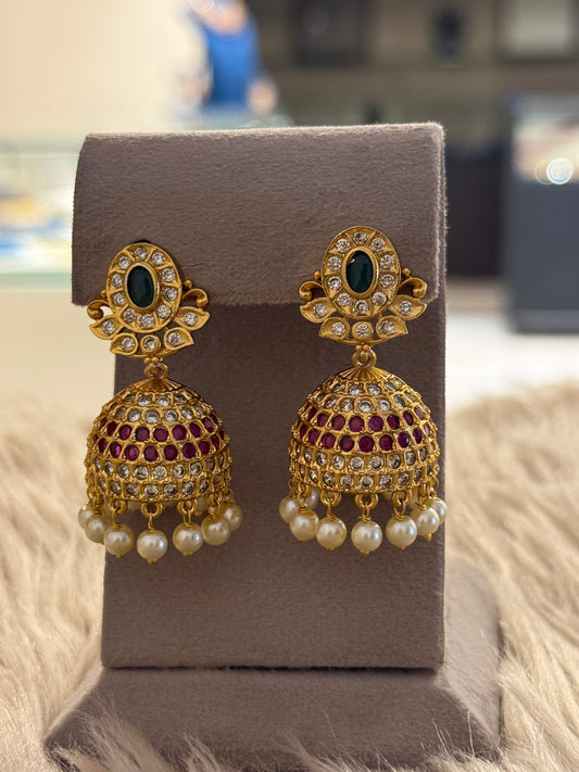 Goldplated Jhumkiyan-Er147