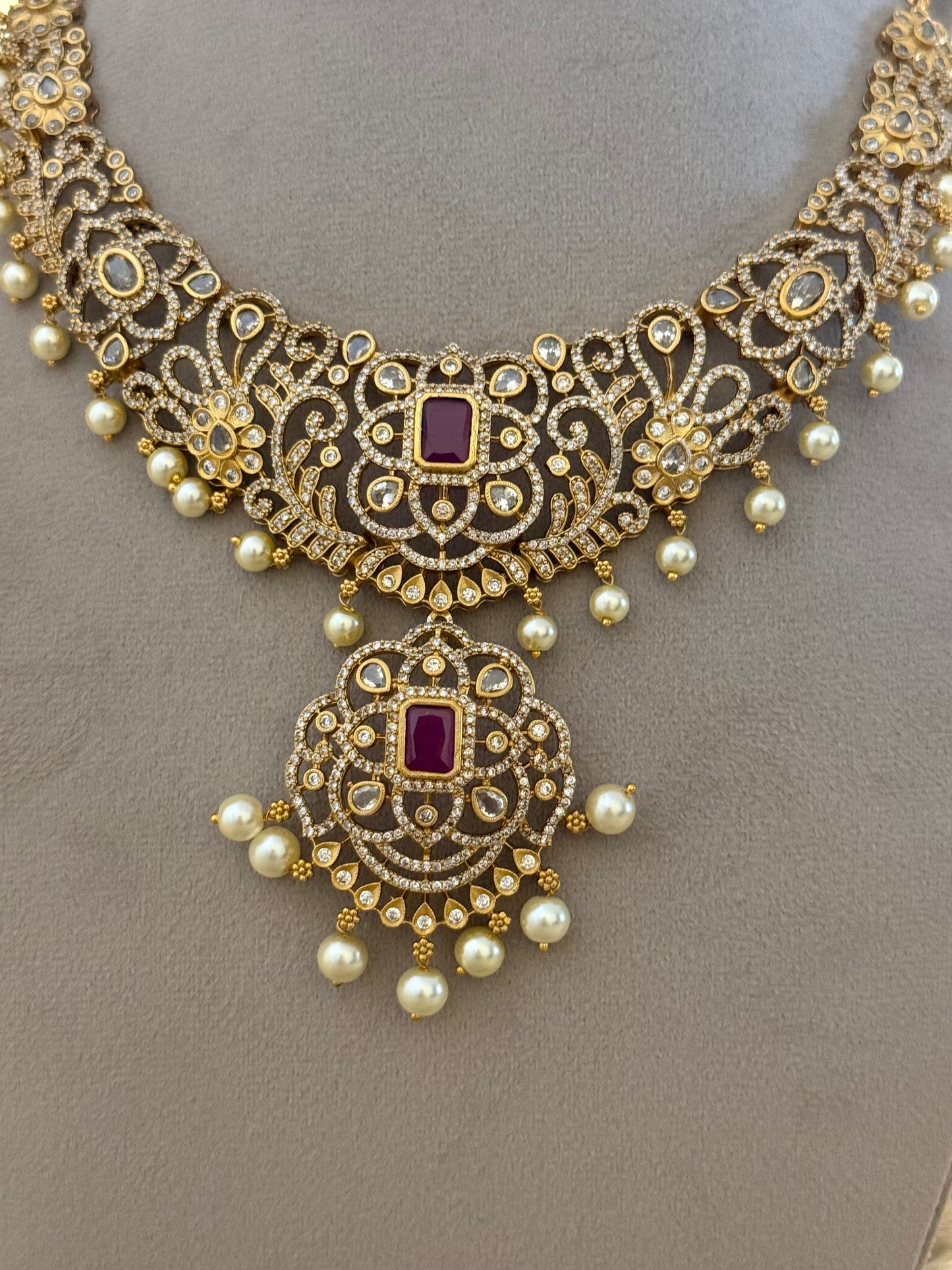 Goldplated Necklace Set-Ns119