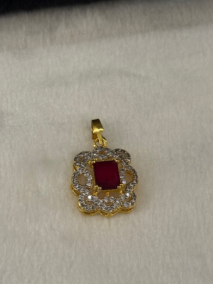 Goldplated Pendant Set-Ps52