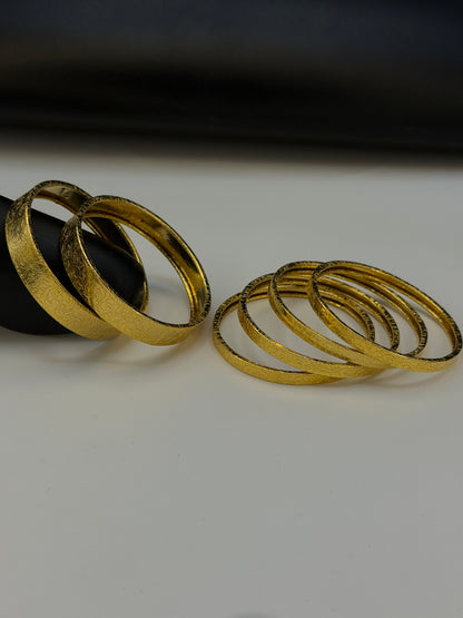 Gold Plated Bangles-B15