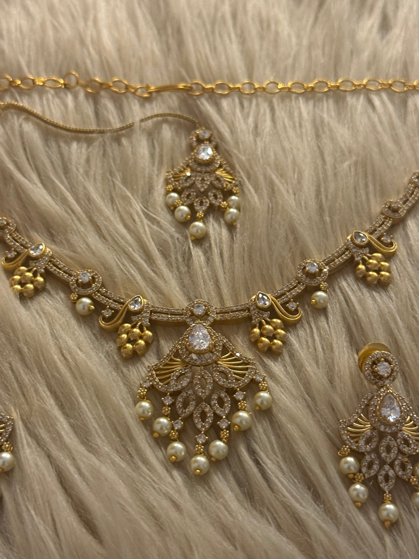Goldplated Necklace Set-Ns103