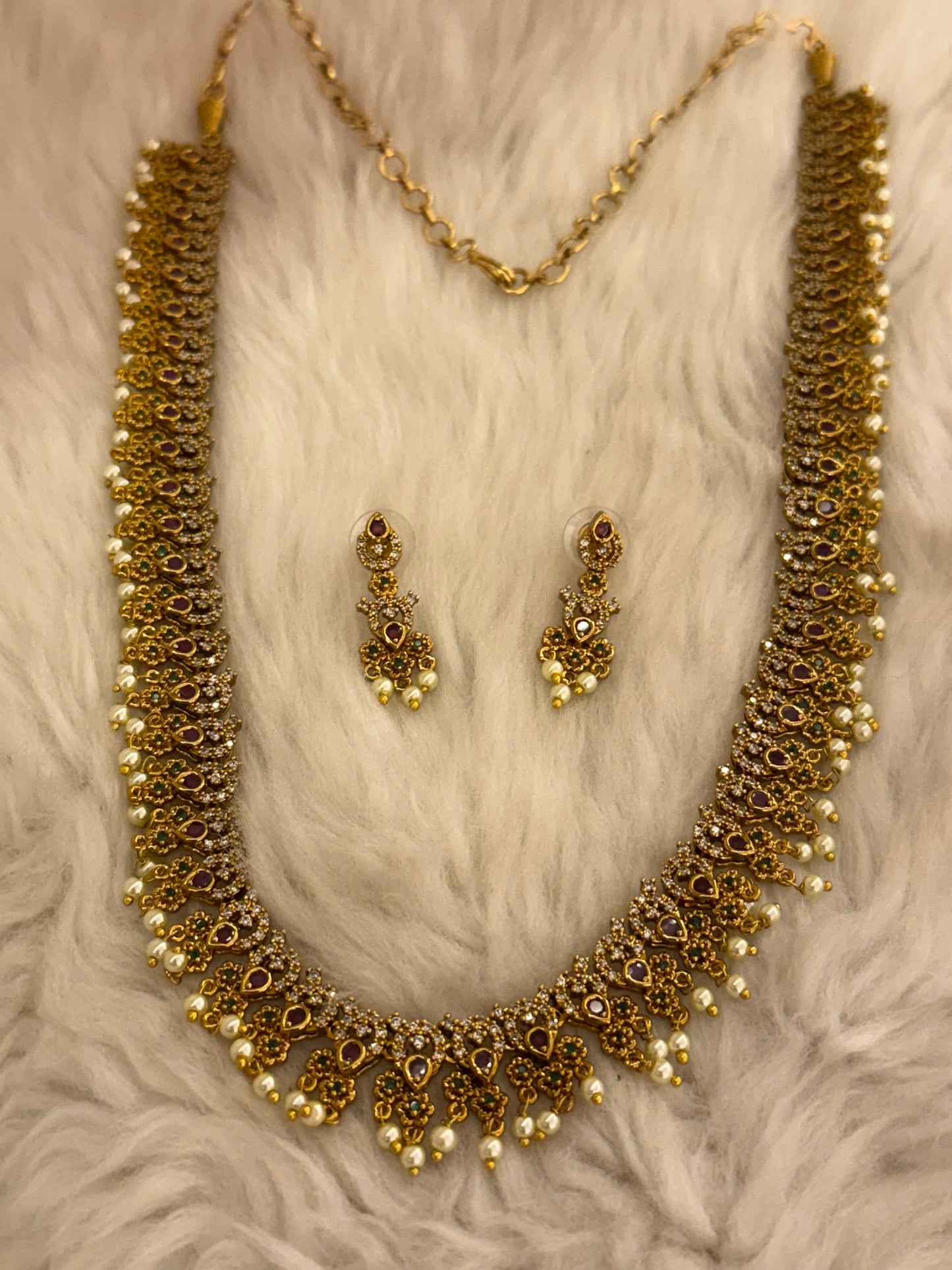Gold Plated Mala Set-Ms4