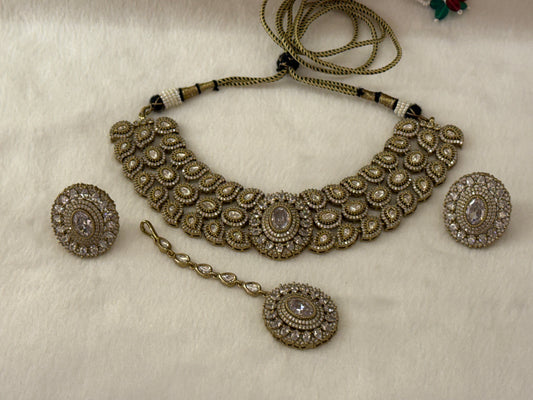 Goldplated Bridal Set-Bs171