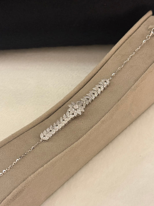 925 Silver Bracelet-SBS44