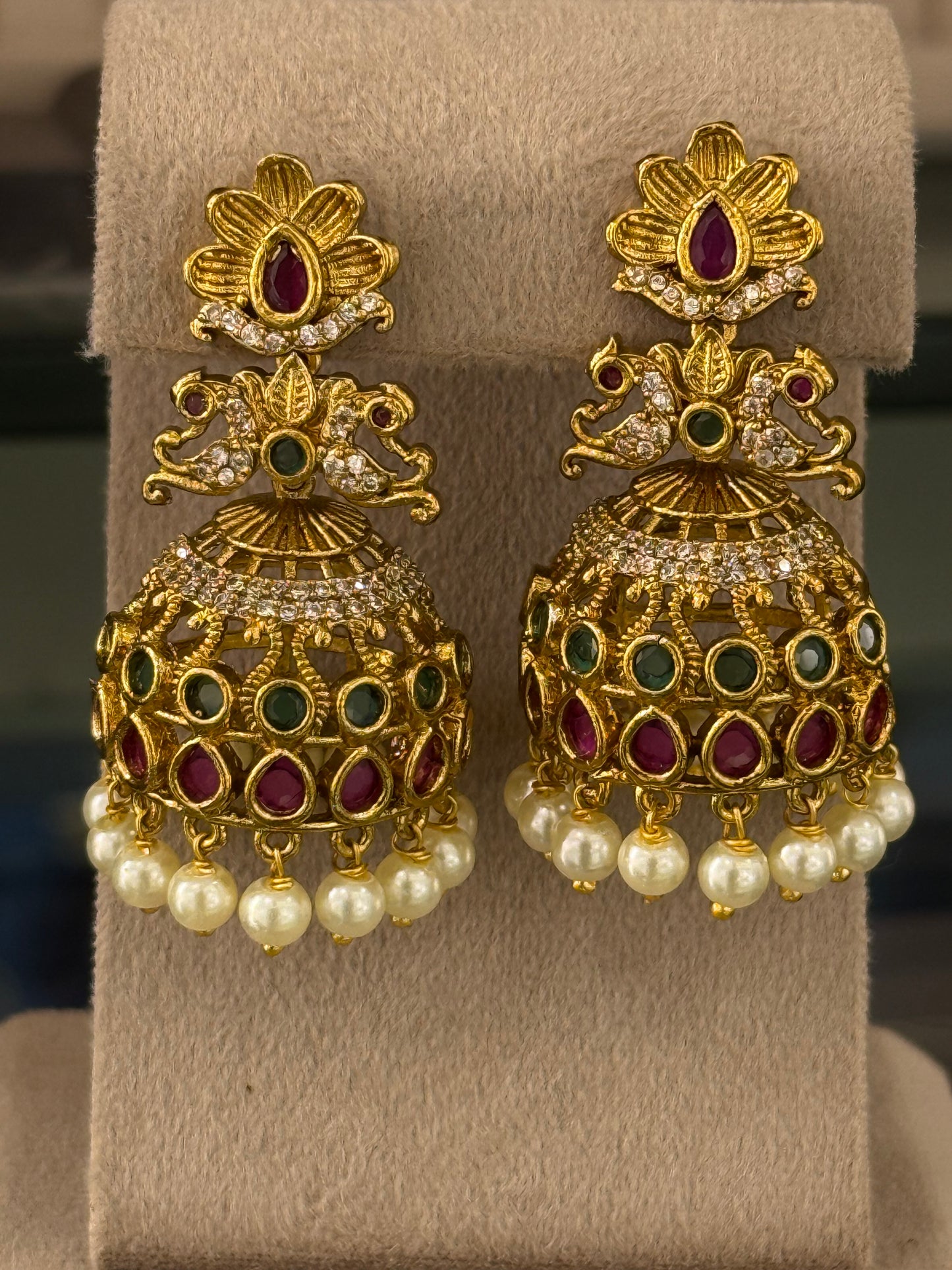 Gold Plated Earrings-Er60
