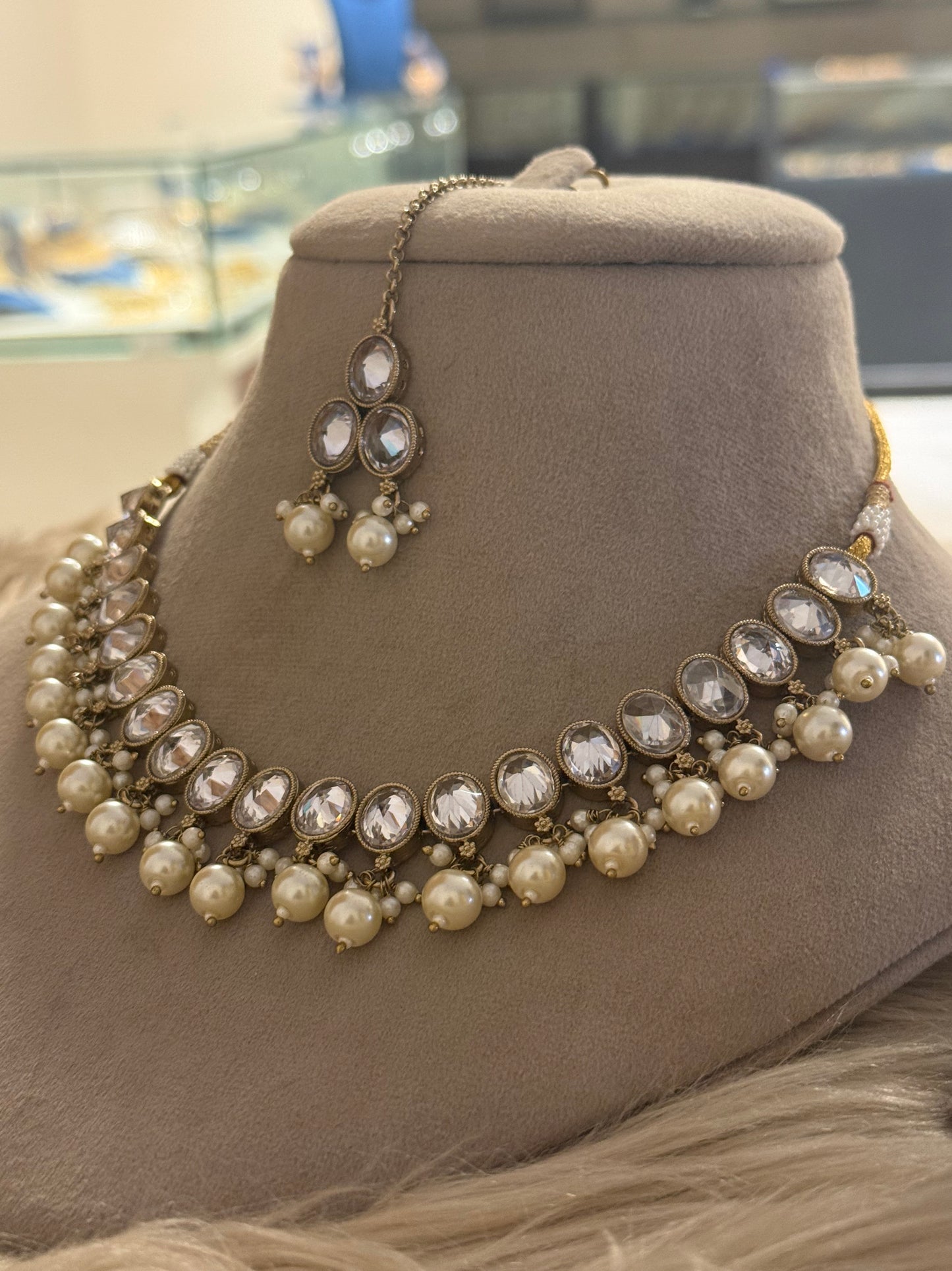 Goldplated Necklace Set-Ns95