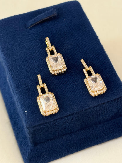 Goldplated Pendant Set-Ps87