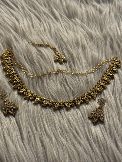 Goldplated Necklace Set-Ns106