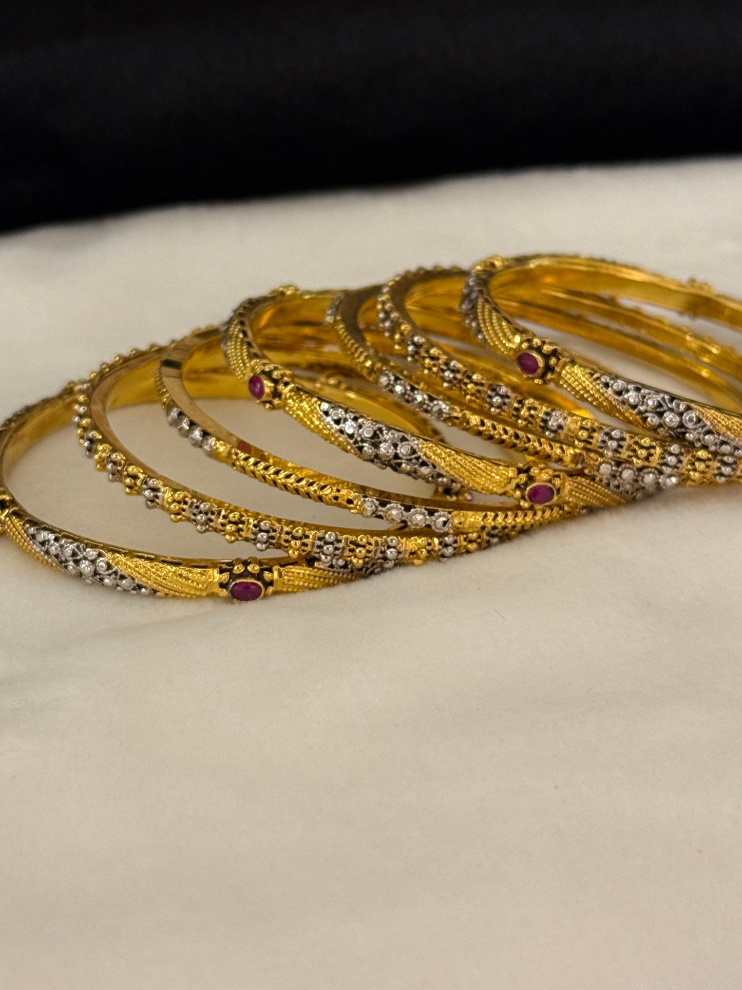Goldplated Bangles-B63