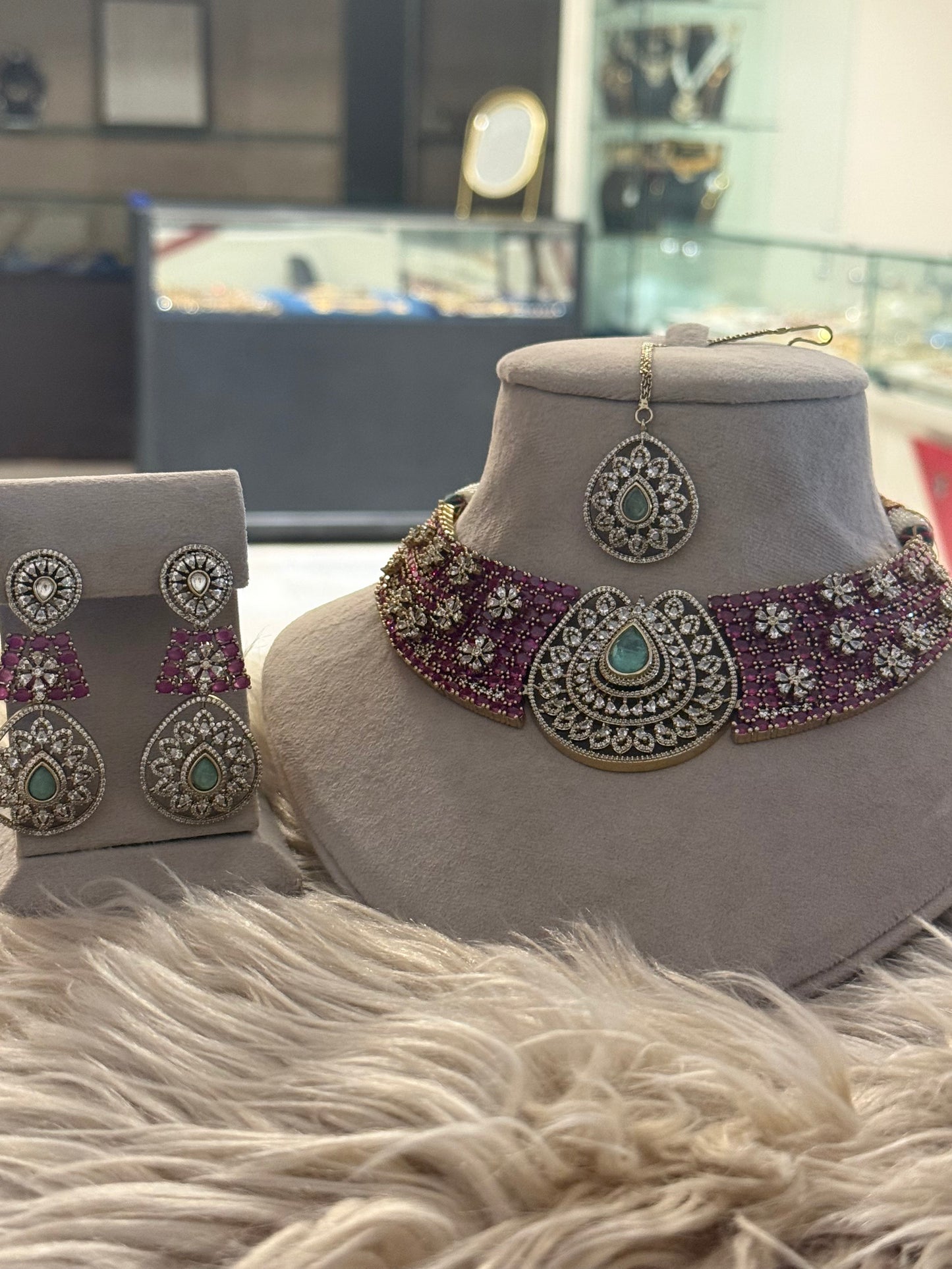 Goldplated Bridal Set-Bs147