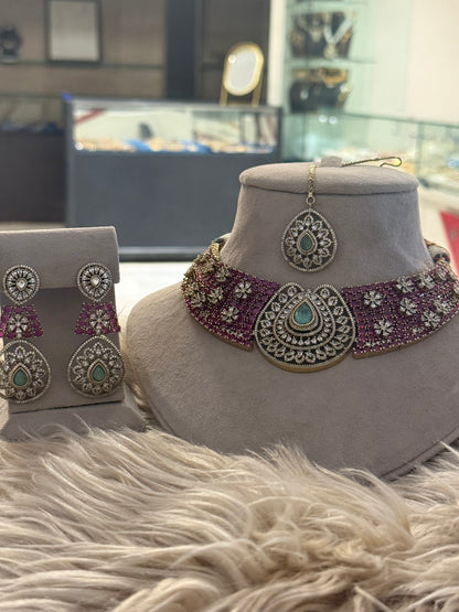 Goldplated Bridal Set-Bs147