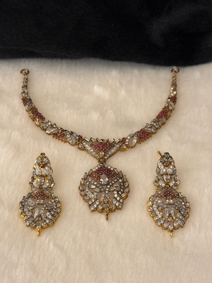 925 Necklace Set-SNS35
