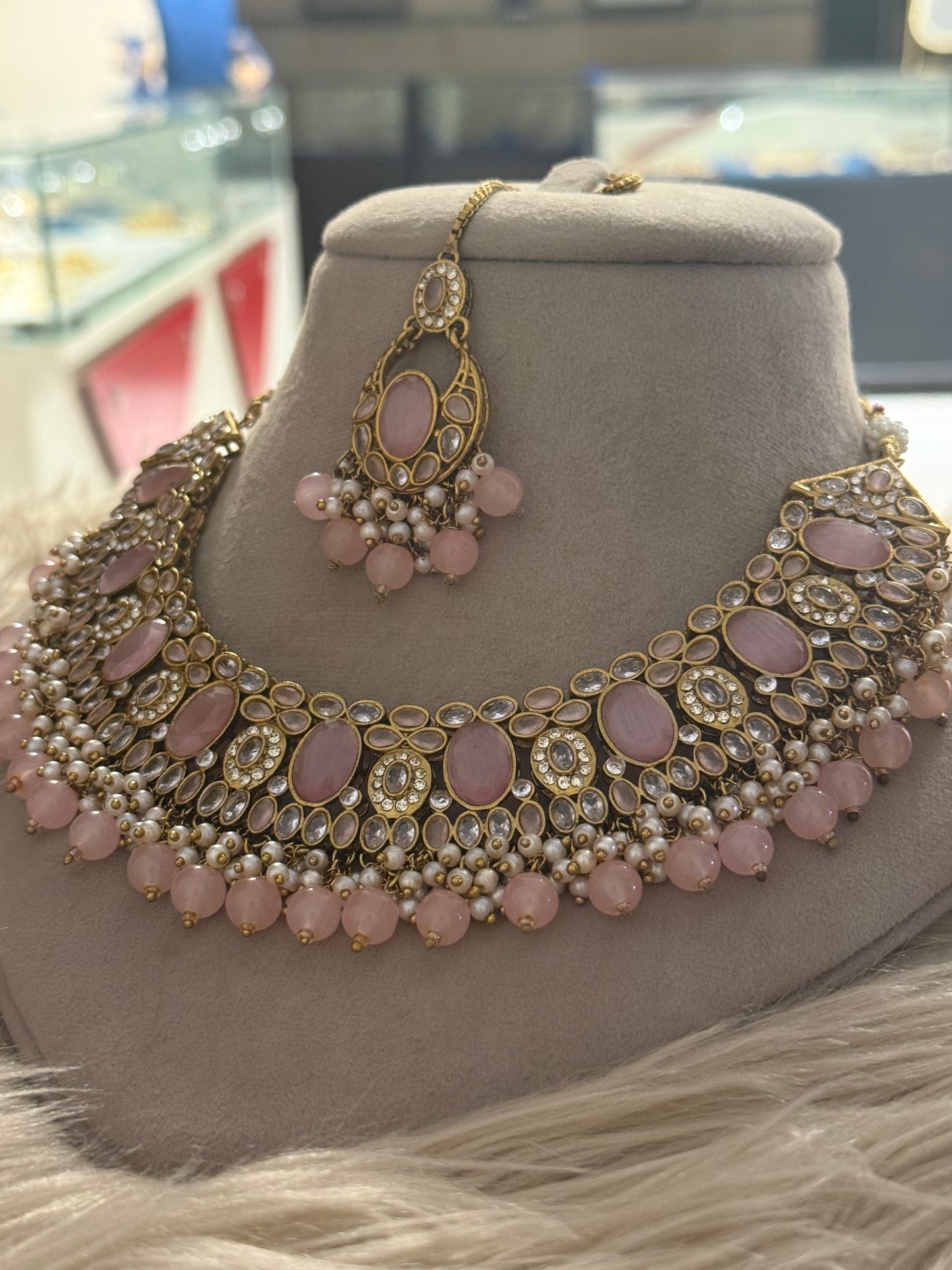 Goldplated Necklace Set-Ns94