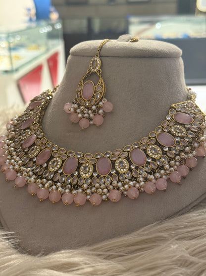 Goldplated Necklace Set-Ns94